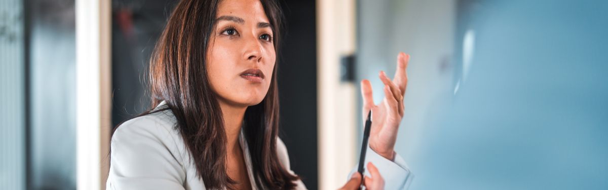 Kom beter voor jezelf op en zeg wat je denkt